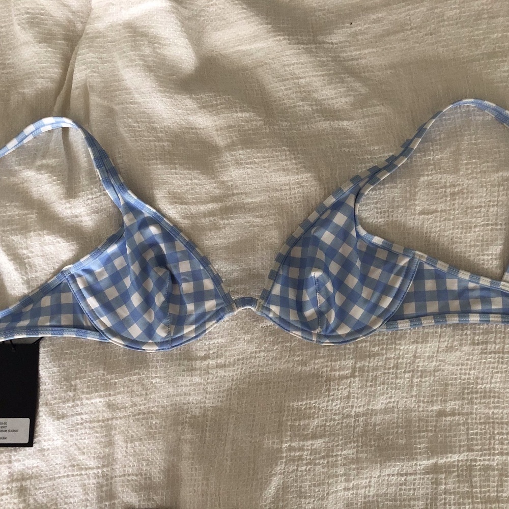 Ephemera Sky Gingham Bikini